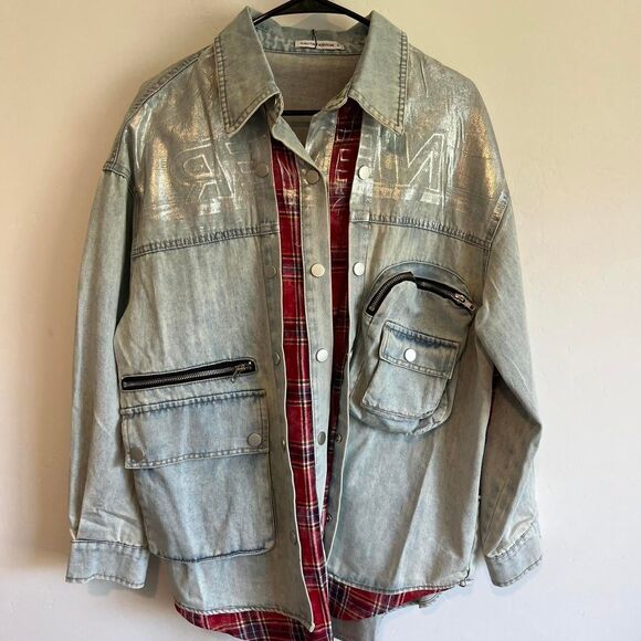 NWT Galita small Oversized denim jacket - Picture 1 of 6